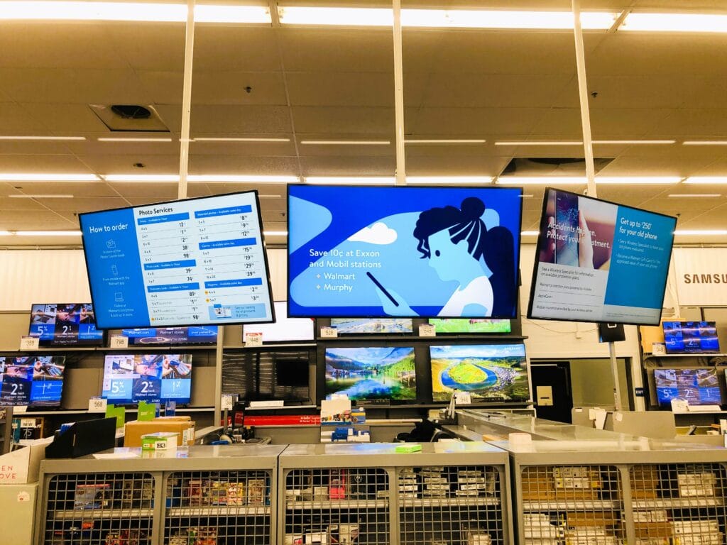 Digital Menu board for office and retail 4