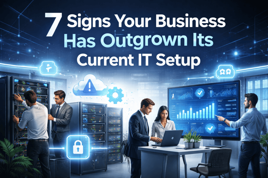 7 signs your business has outgrown its IT setup and needs managed IT support
