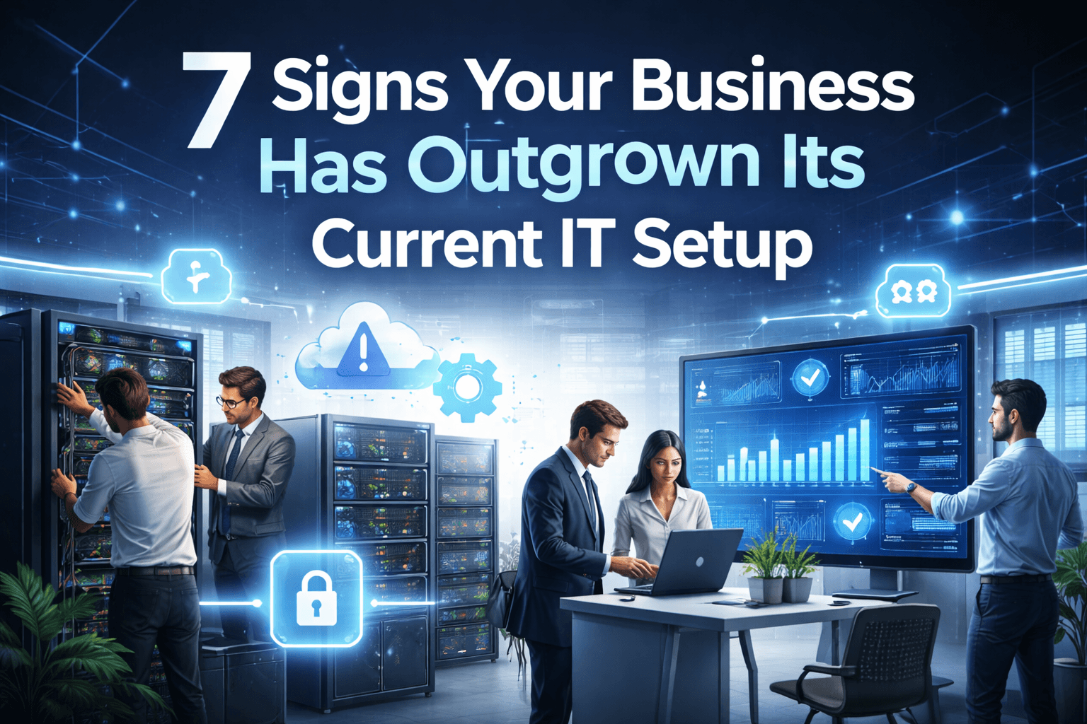 7 signs your business has outgrown its IT setup and needs managed IT support