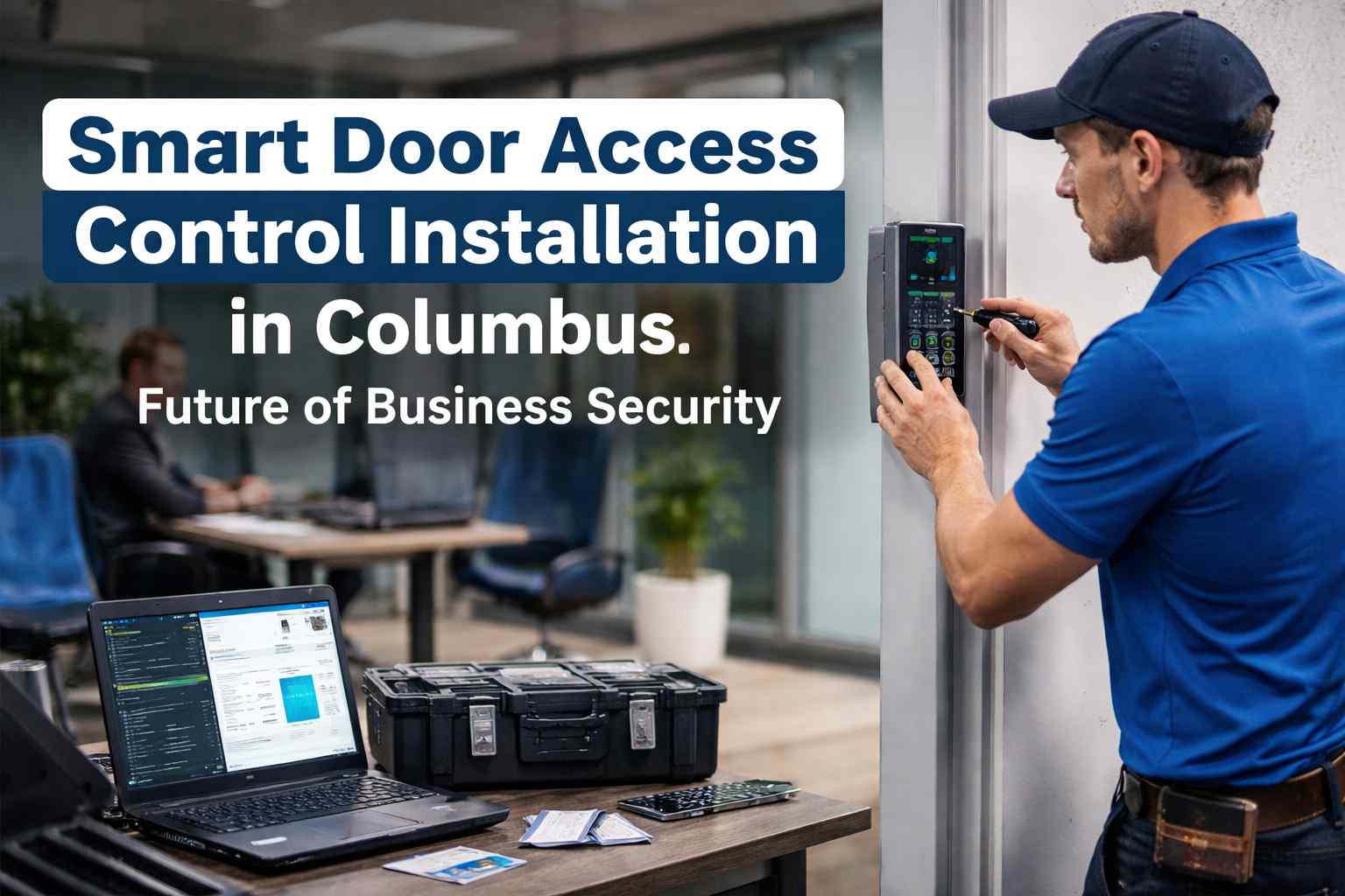 Smart Door Access Control Installation in Columbus: Future of Business Security