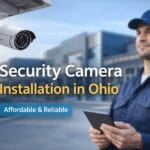 Affordable and reliable security camera installation in Ohio for homes and businesses with professional setup