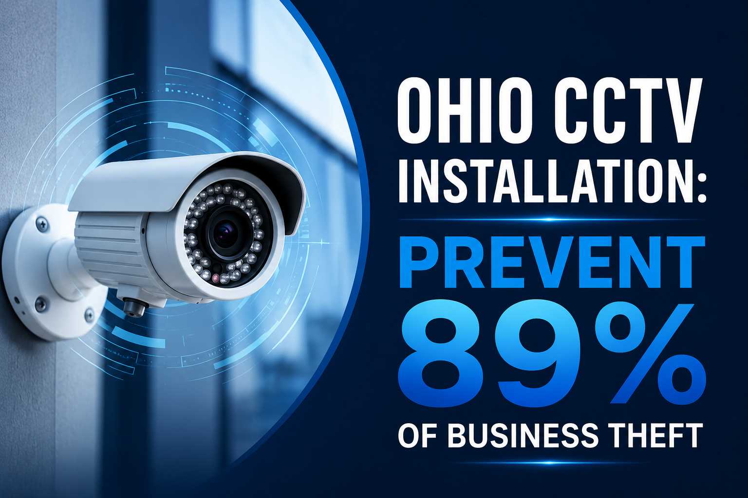 Ohio CCTV Installation: Prevent 89% of Business Theft
