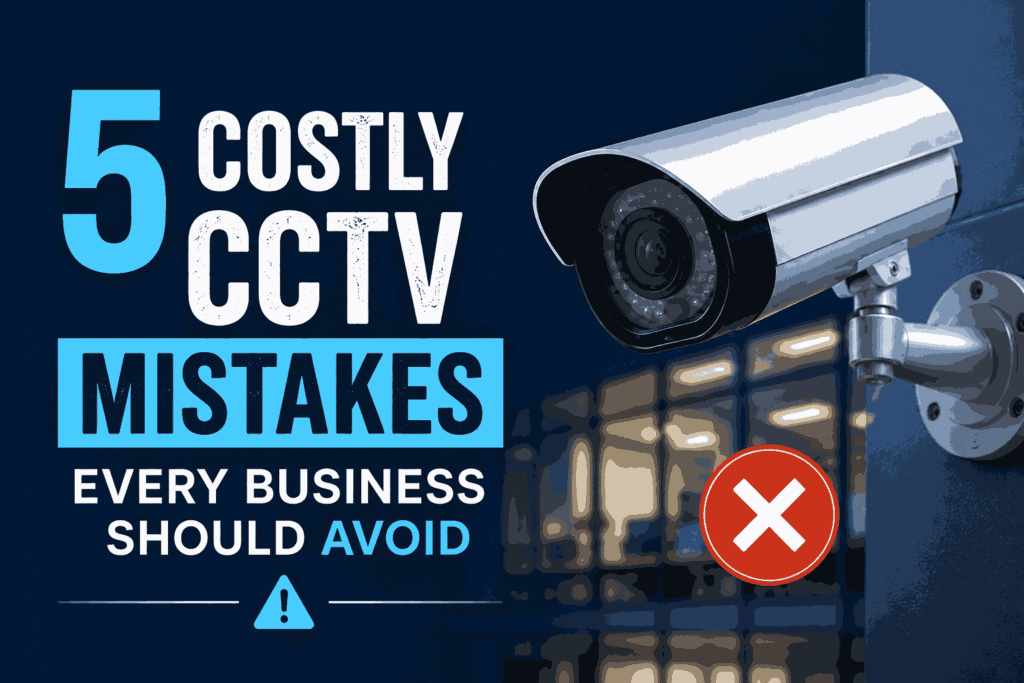 CCTV Mistakes Every Business Should Avoid