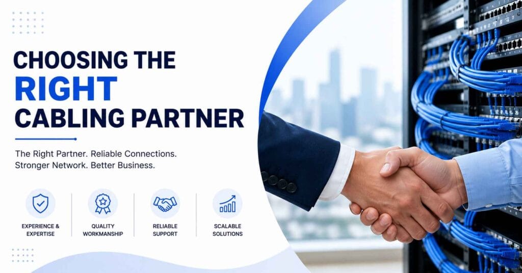 Choosing the Right Structured Cabling Partner for Business Network Installation