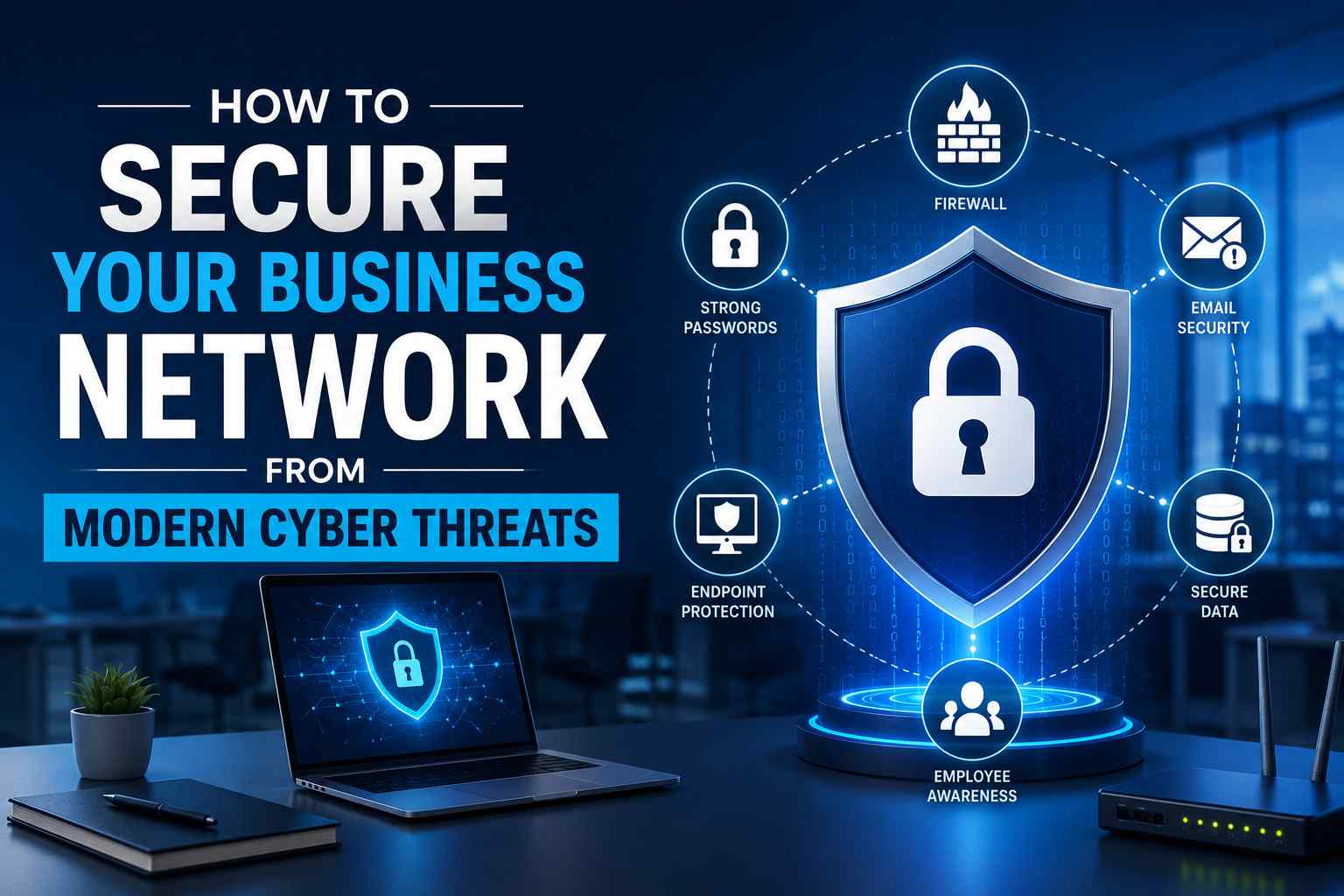 How to Secure Your Business Network from Modern Cyber Threats