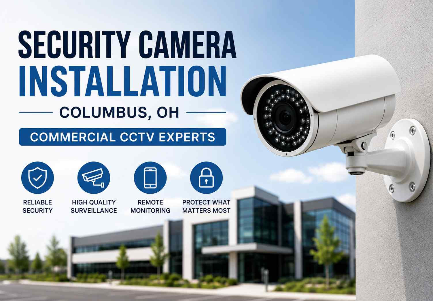 Security Camera Installation Columbus, OH | Commercial CCTV Experts