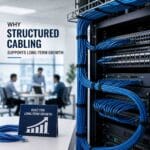 Structured cabling installation supporting scalable business network growth