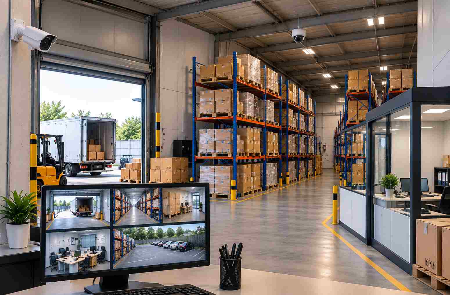 How Many Security Cameras Does a Small Warehouse Need? A Coverage Planning Guide
