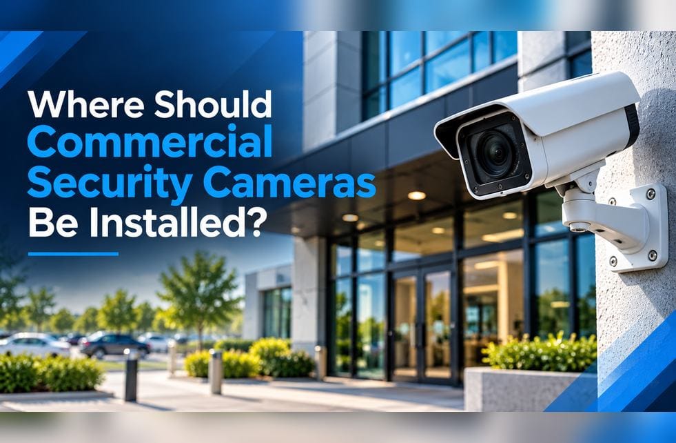 Where Should Commercial Security Cameras Be Installed? Entrances, Docks, Parking and Restricted Areas