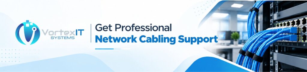 Vortex IT Systems professional network cabling and IT infrastructure services